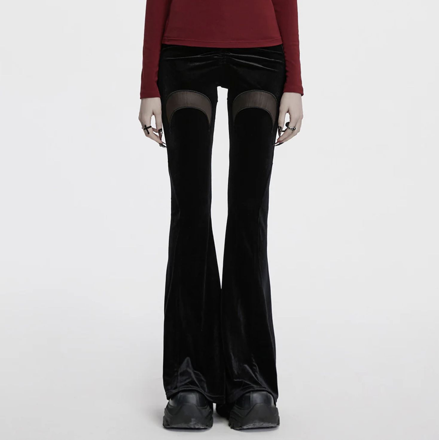 Velvet Moon Flared Pants OK-700