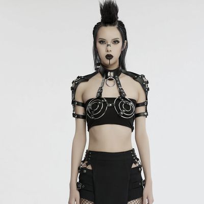 Chest, Arm and Choker Harness WS-728