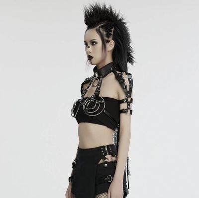 Chest, Arm and Choker Harness WS-728