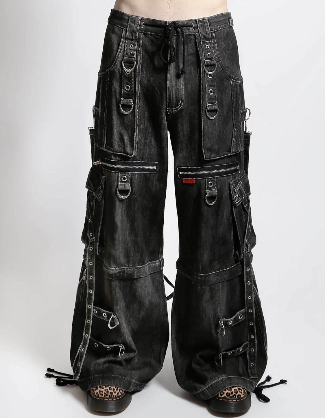 X-Strap Ink Wash Pants [JM7144MK]