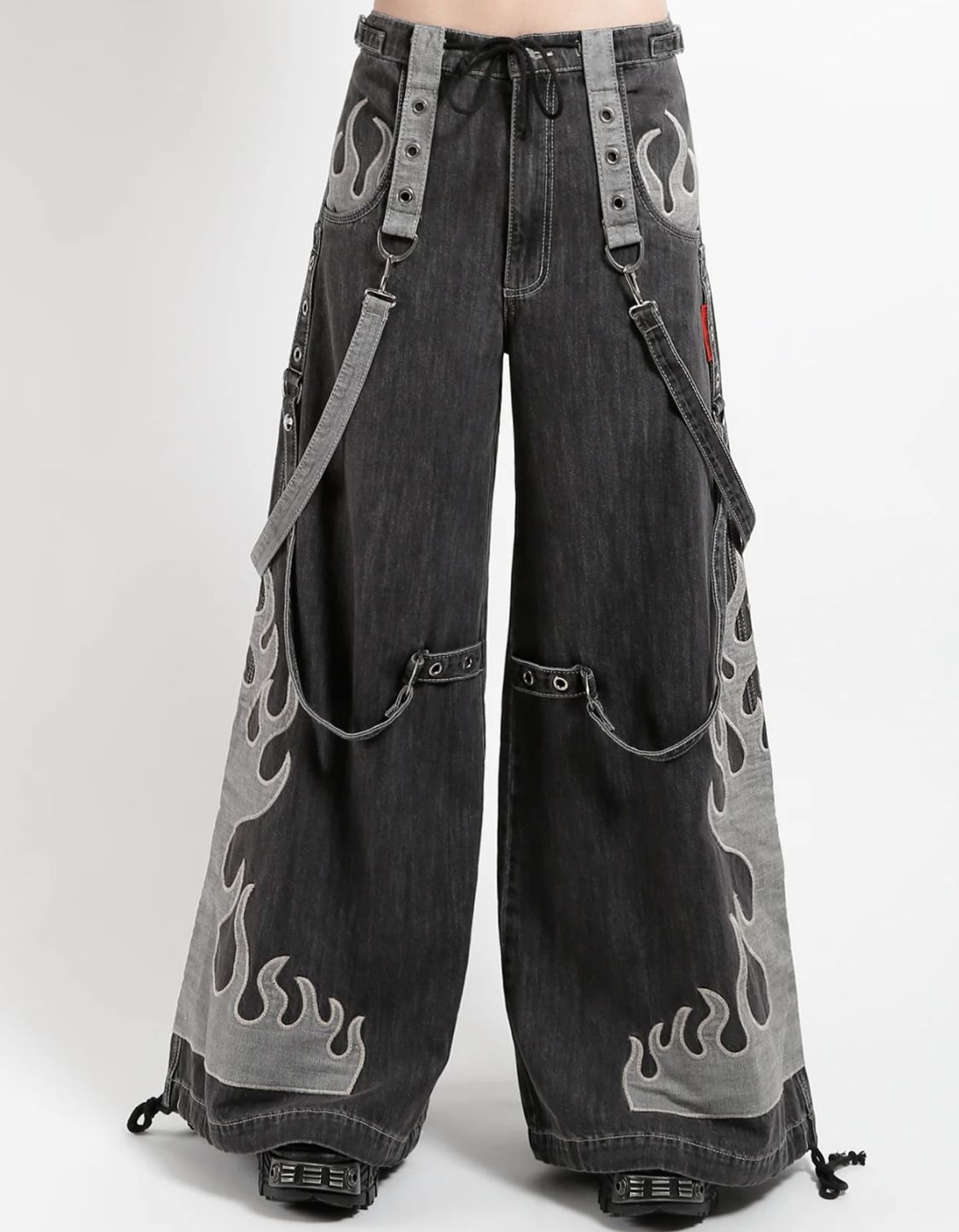 Super Flame Dark Street Denim Pants [JM7133M]