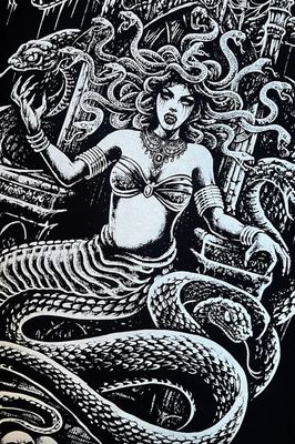 Medusa's Throne Women's T-Shirt