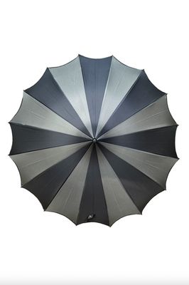 Batwing Pagoda Umbrella [BLACK &amp; GREY]