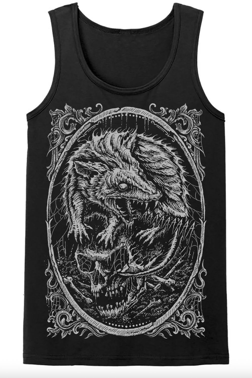 Screaming Possum Men's Tank Top
