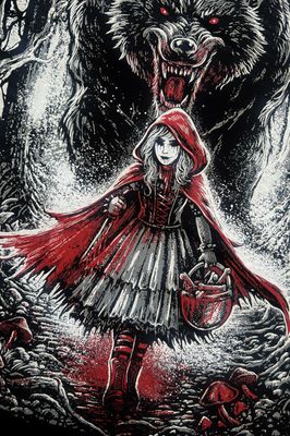 Little Dead Riding Hood Women's T-Shirt