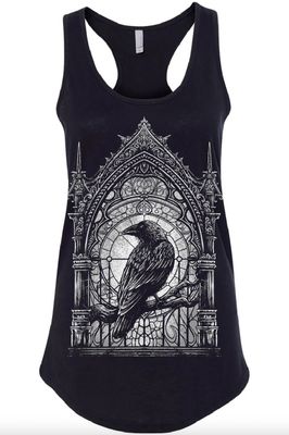 Cathedral Crow Women's Tank Top
