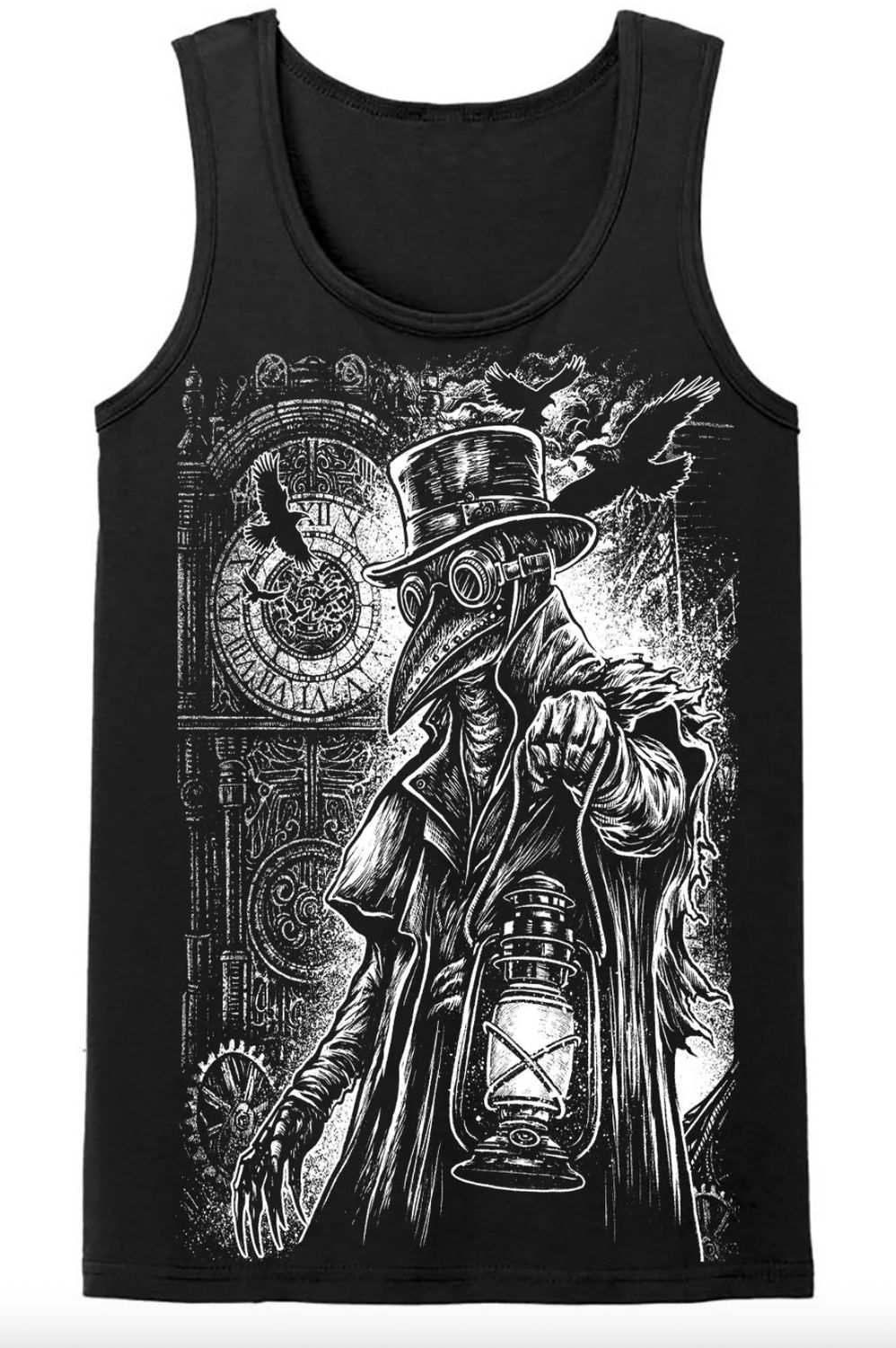 Death Toll: Plague Doctor Men's Tank Top