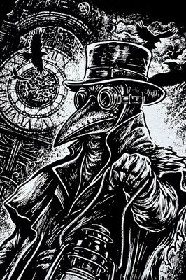 Death Toll: Plague Doctor Men's Tank Top