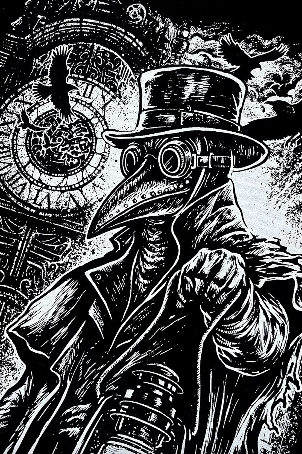 Death Toll: Plague Doctor Men's T-Shirt