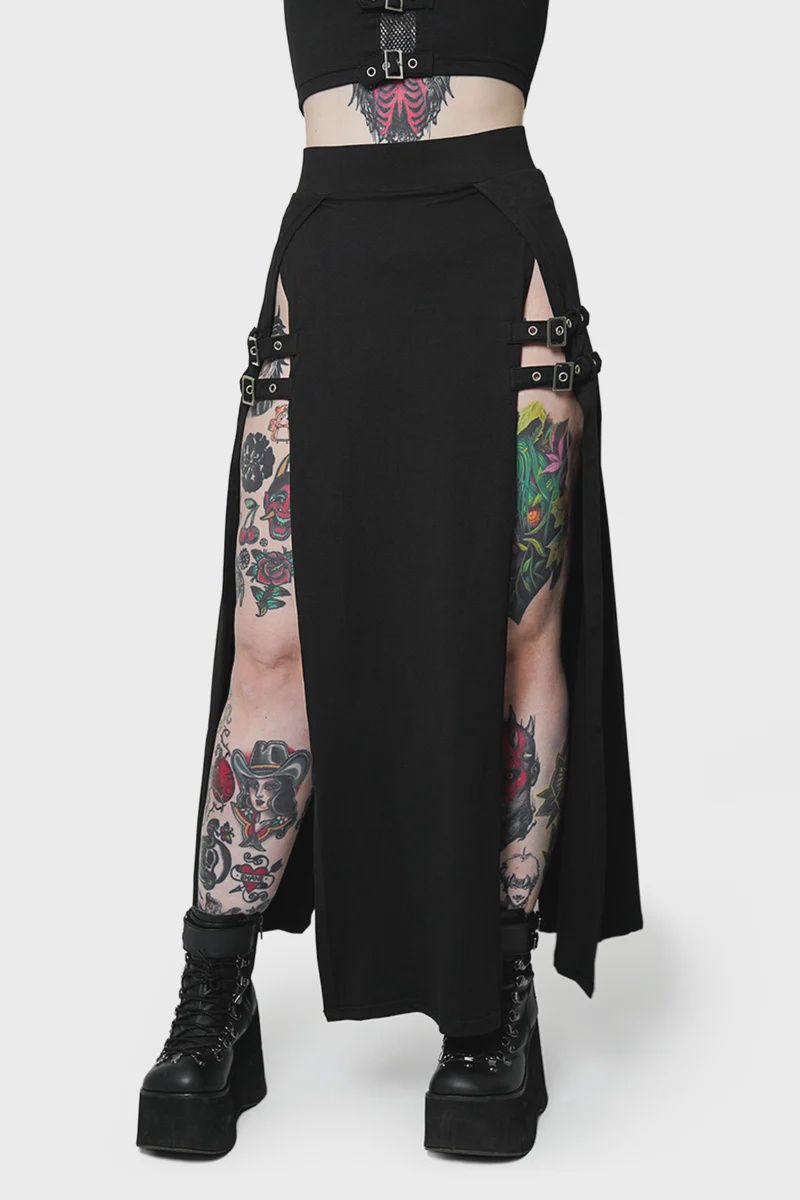 M-Line Buckle Skirt