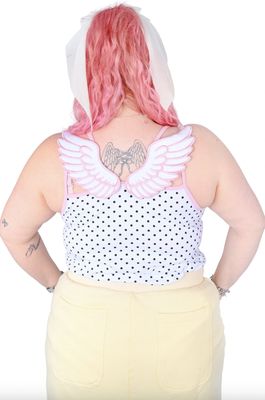 Sera Angel Wing Camisole [WHITE]