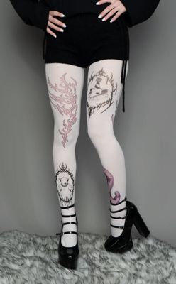 Cursed Sisters Tights