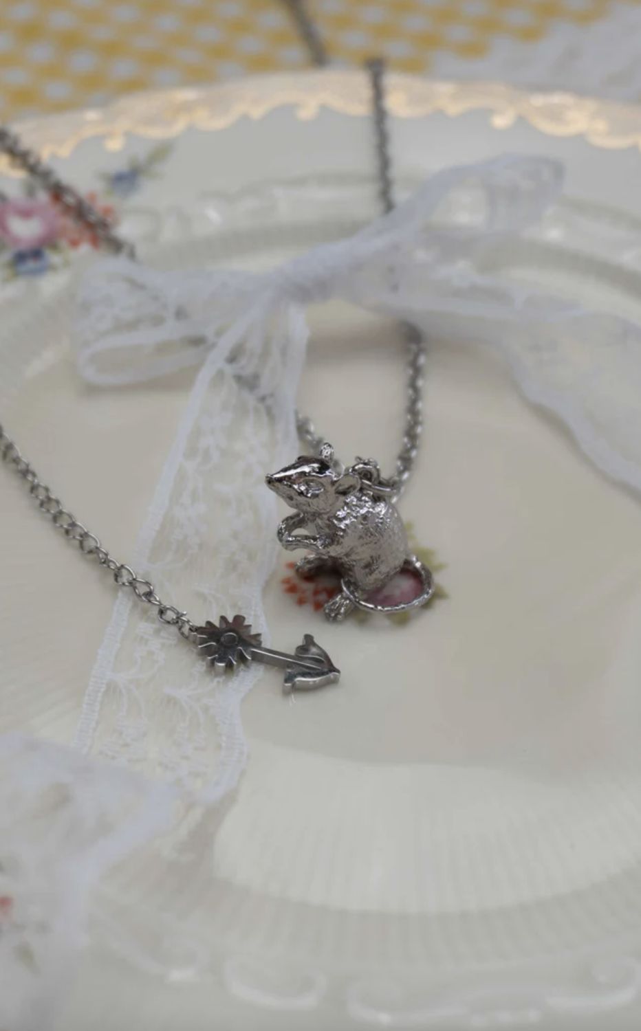 Rat Angel Necklace