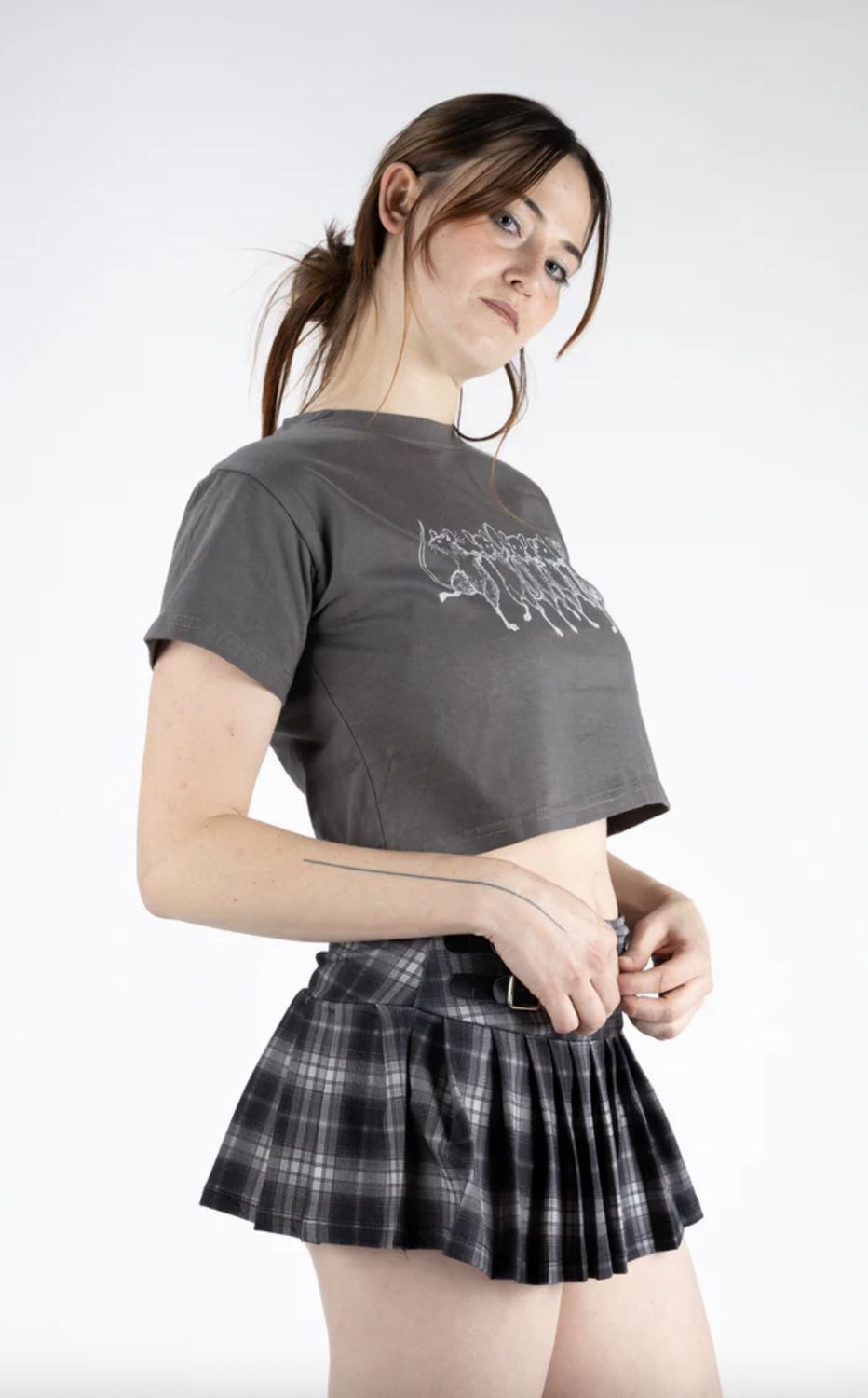 Rat Parade Cropped T-Shirt
