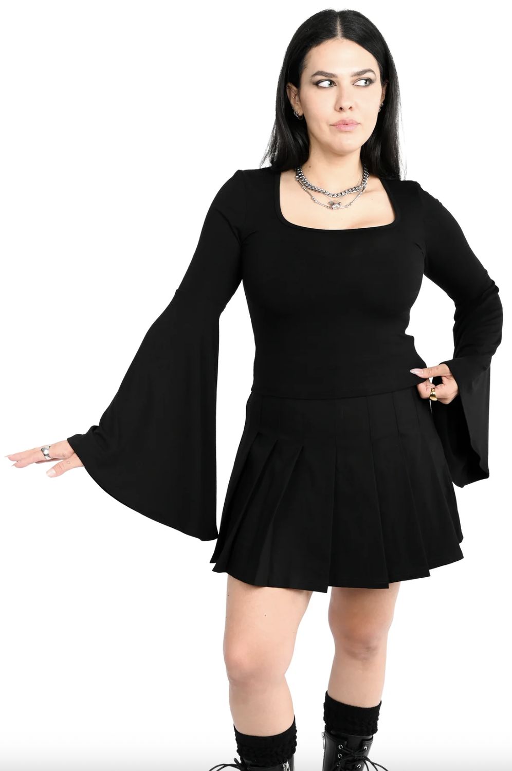 Alexa Bell Sleeve Top