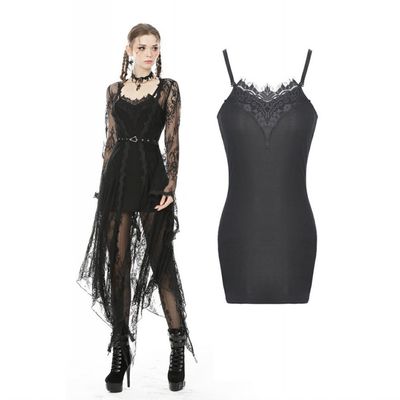 Robe Moulante avec Dentelle DW508