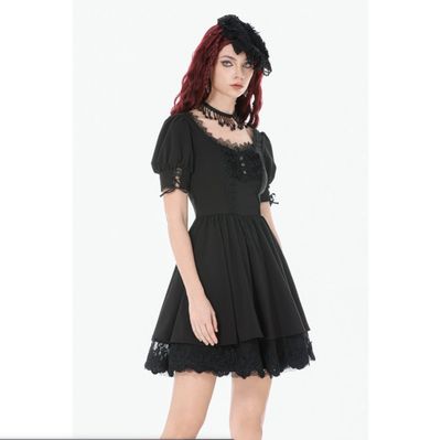 Dress with Lace-Up Back DW1140