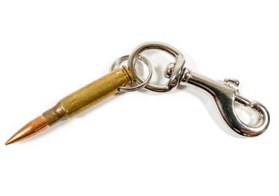 Porte-clés Balle en Laiton KR101BRS-223