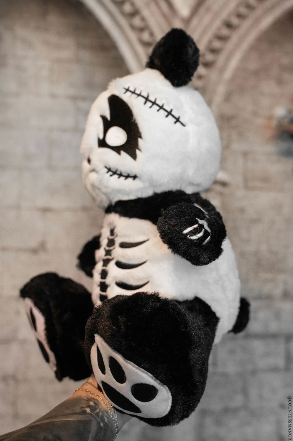 Peluche Heavy Metal Panda