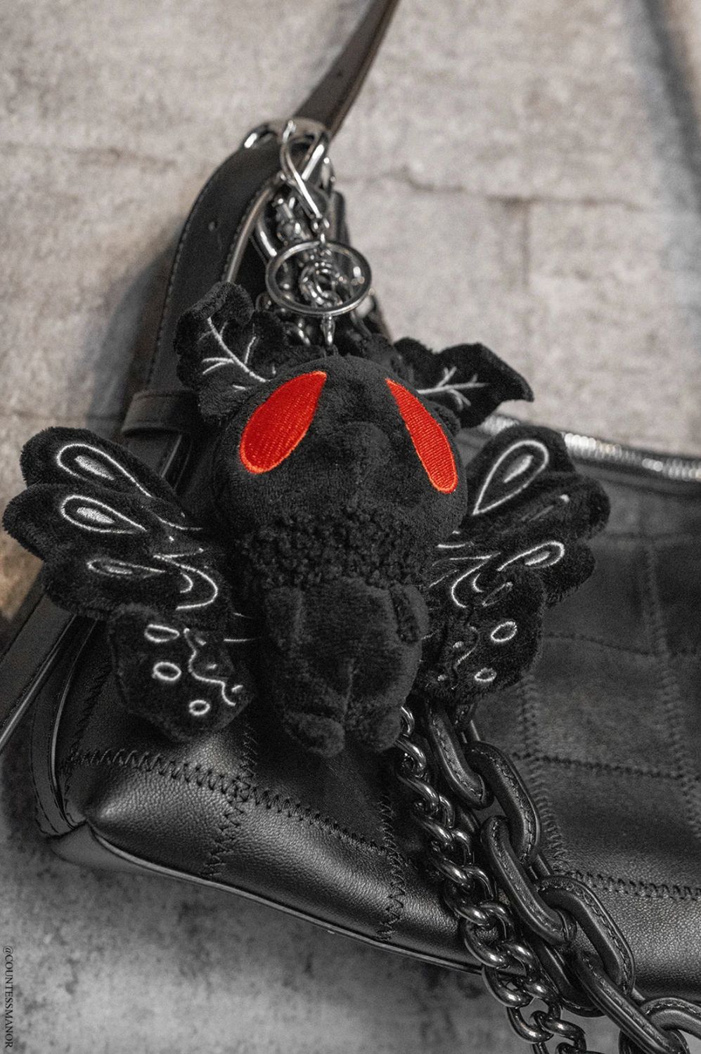 Porte-Clés Peluche Mothman