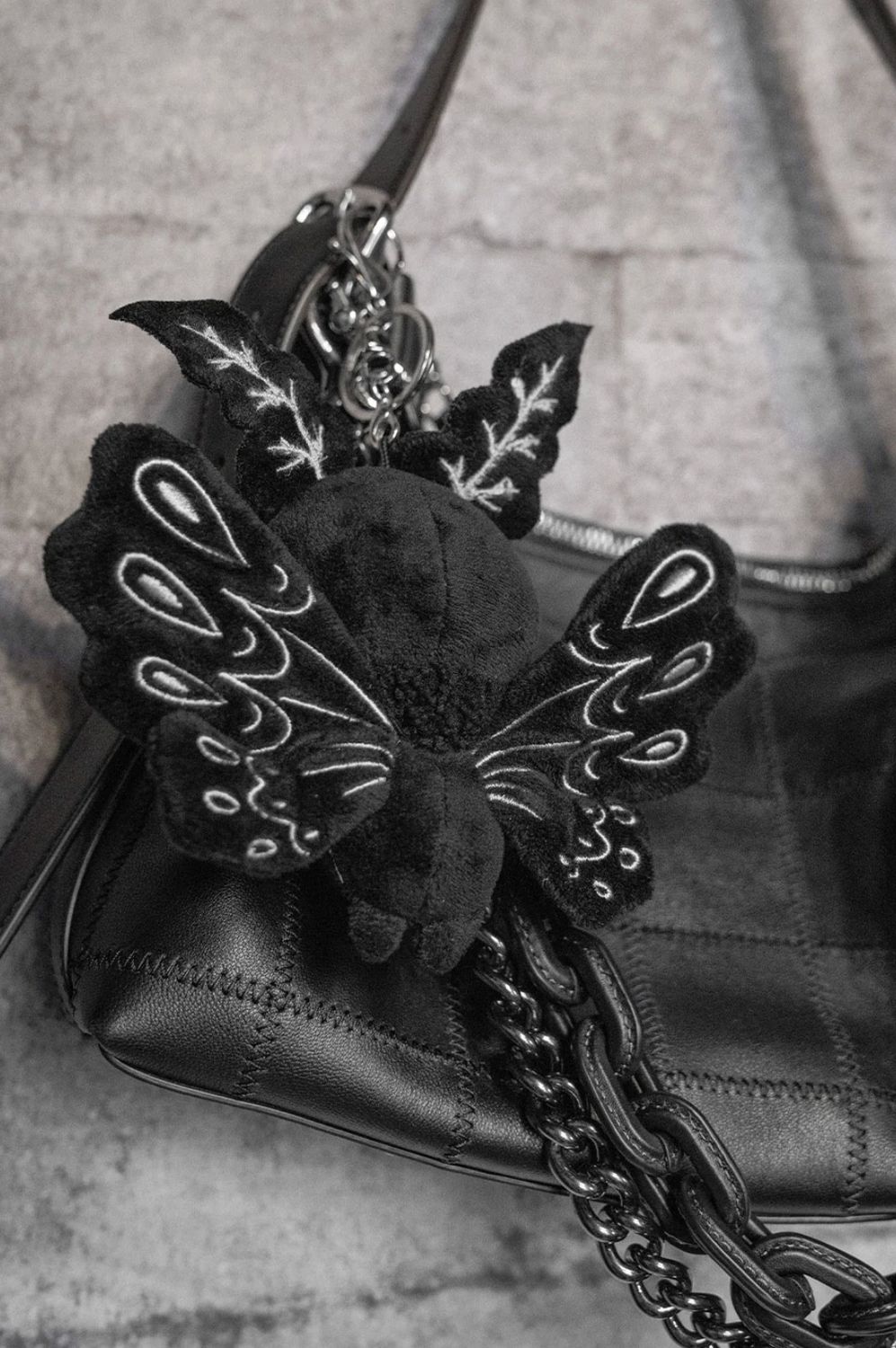Porte-Clés Peluche Mothman