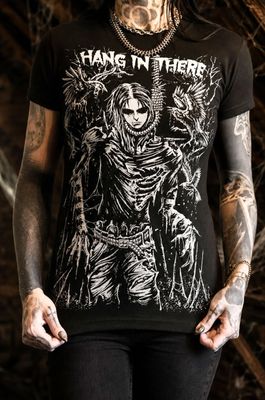 T-Shirt Hang in There Hangman Homme