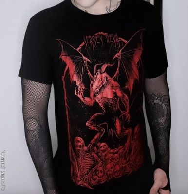 T-Shirt Jersey Devil Homme