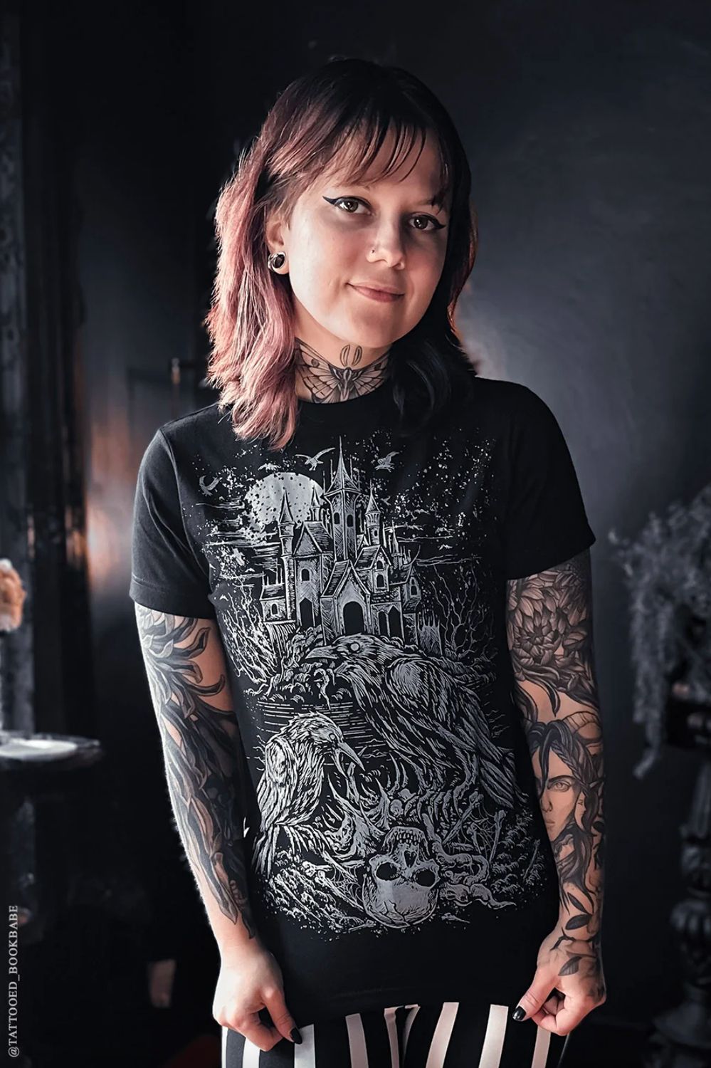 T-Shirt Murder Of Crows Femme [PLUS]