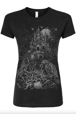 T-Shirt Murder Of Crows Femme [PLUS]