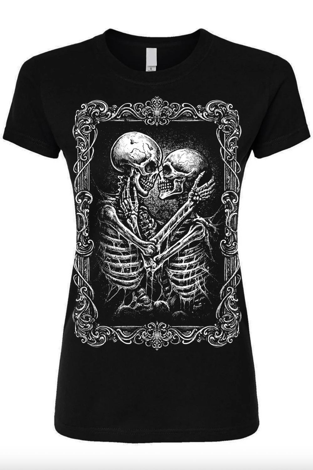 T-Shirt Ashes to Ashes Skeleton Femme [PLUS]