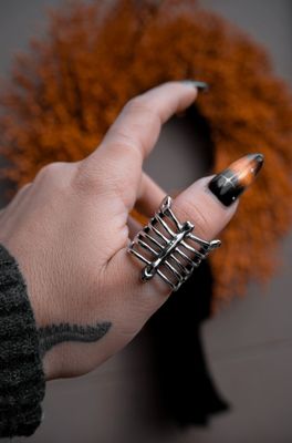 Bague Caged