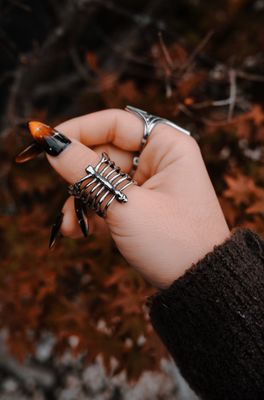 Bague Caged
