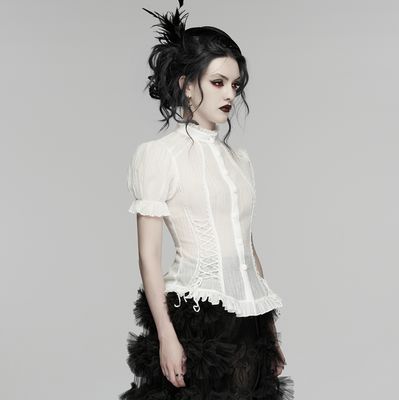 Blouse WY-1916 [WHITE]