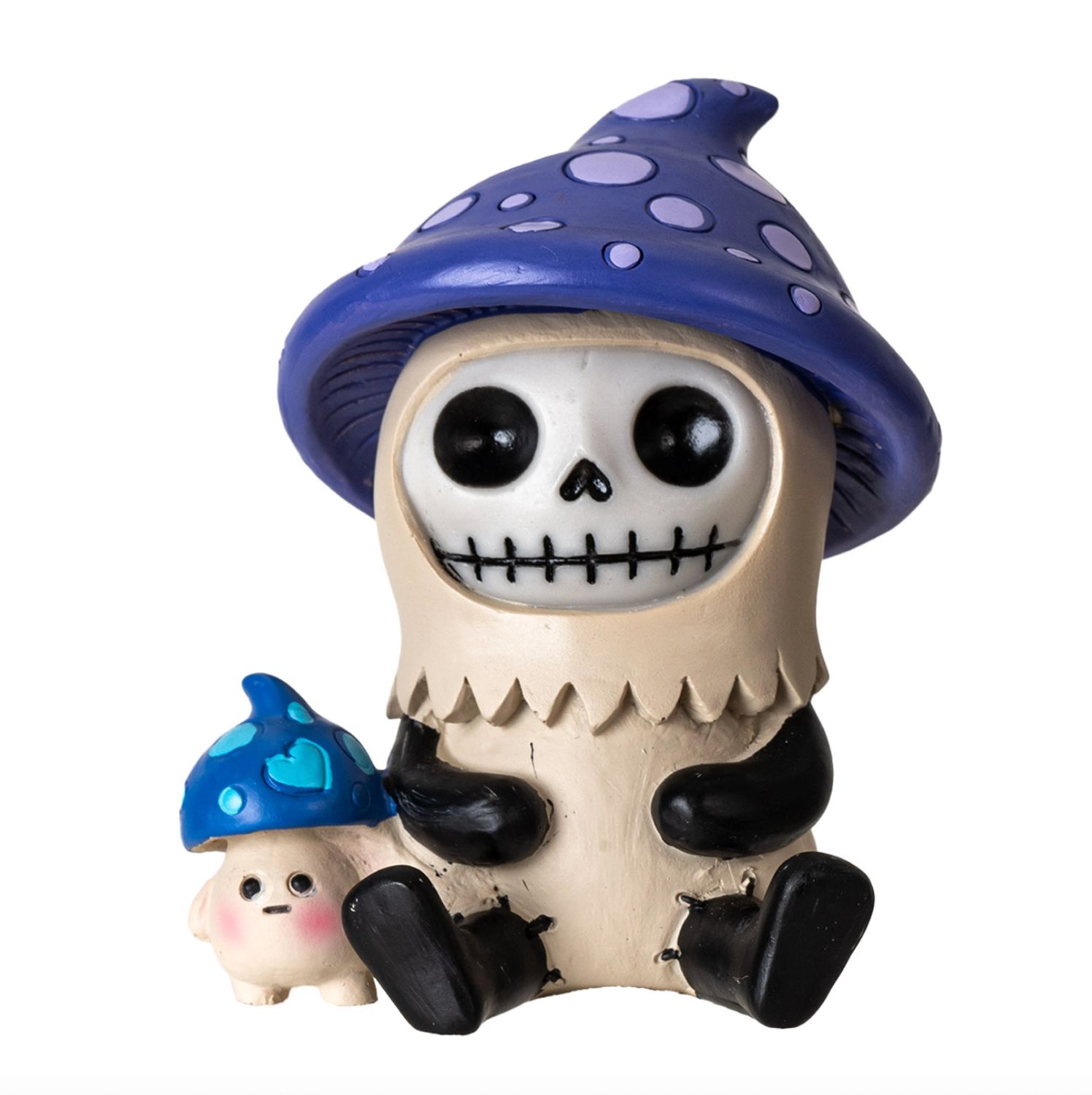Furrybones Purple Kinoko the Mushroom Statuette