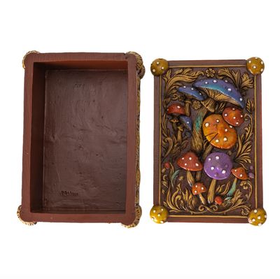 Toadstool Mushroom Tarot Card Box