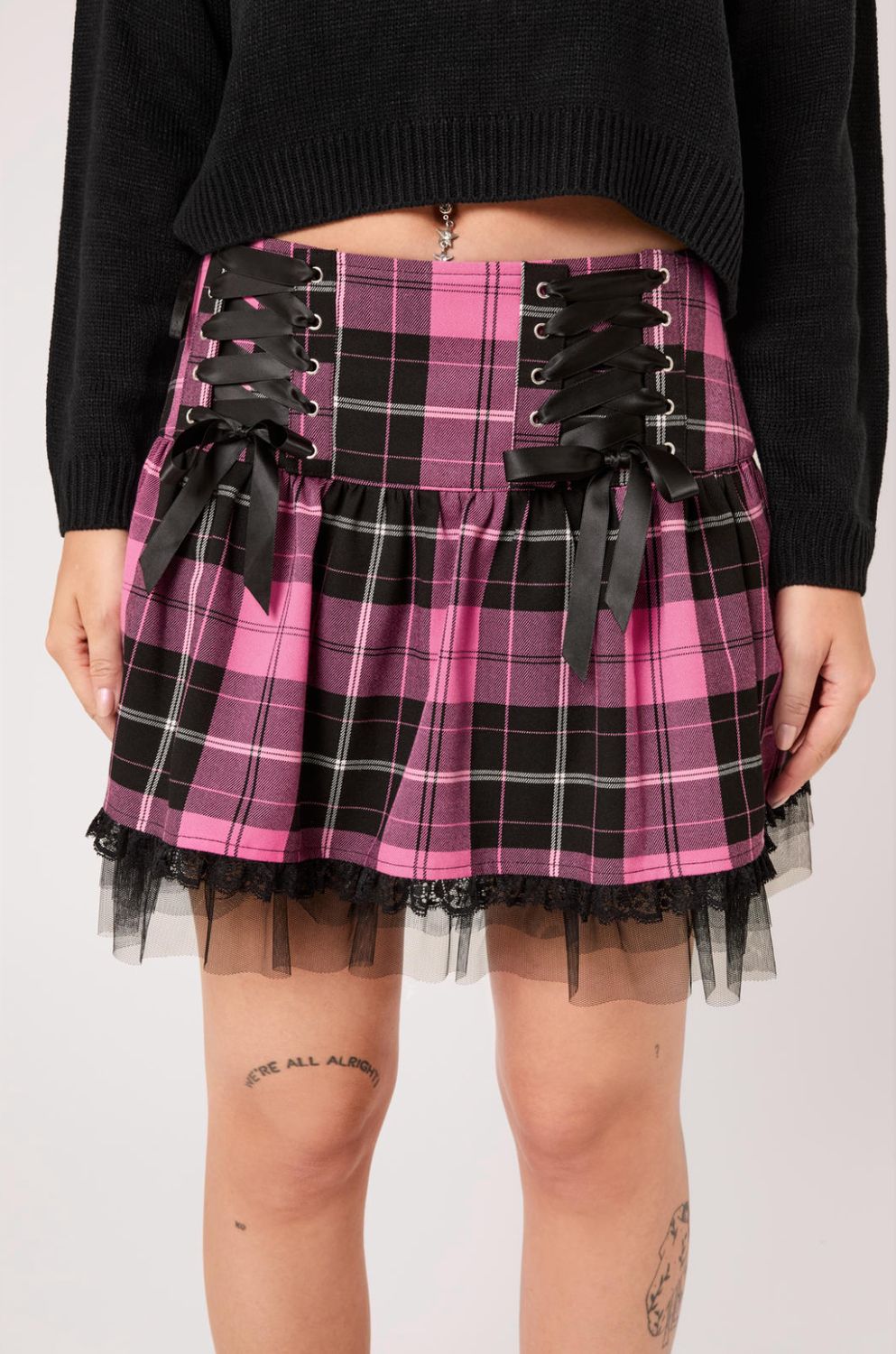 Jupe Quinzel [TARTAN ROSE]