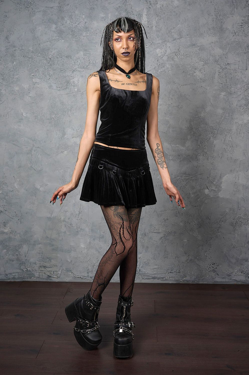 Jupe Nightfall Velvet [SK25846]