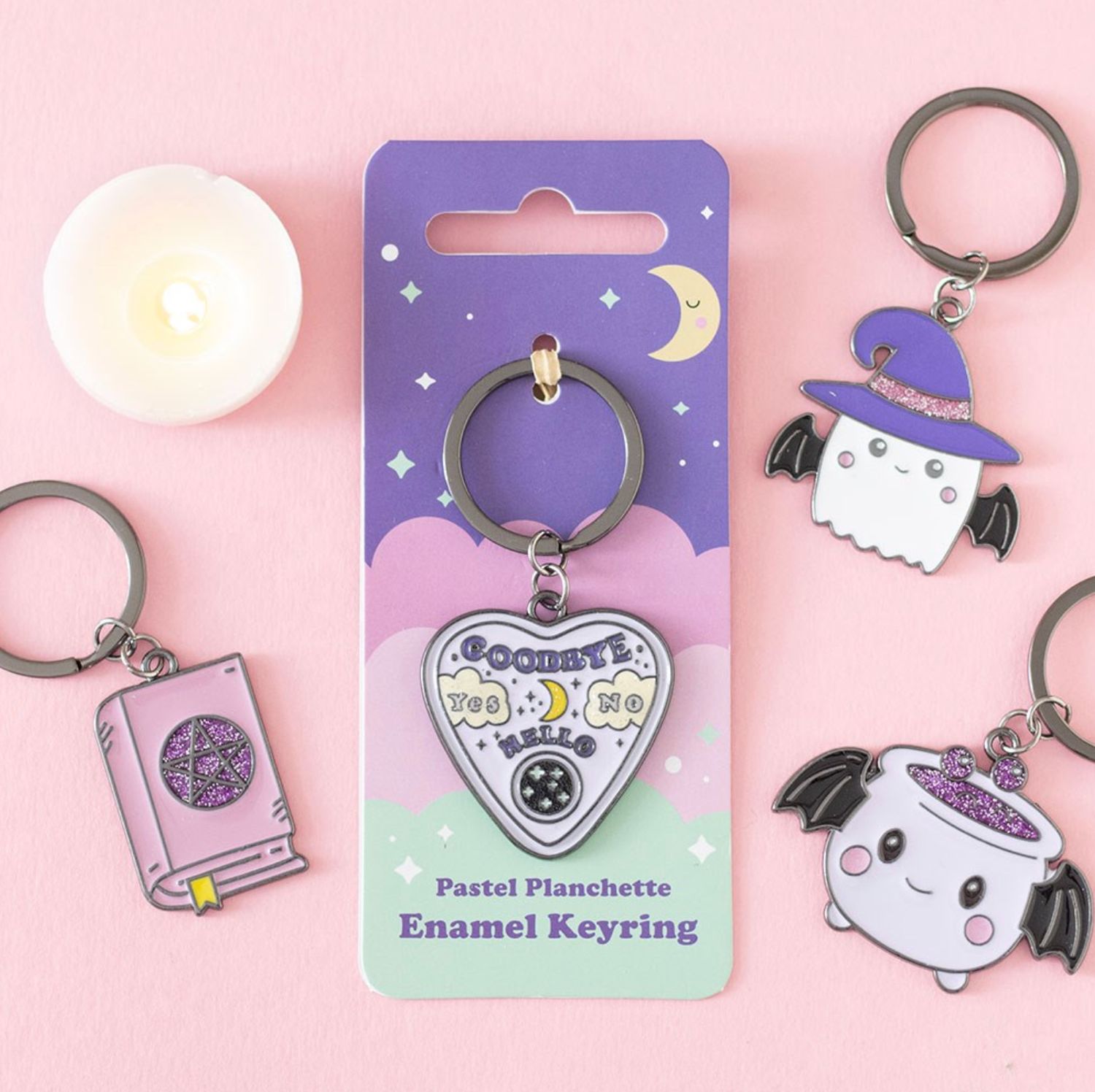 Porte-Clé Planchette Pastel [CN_23627]
