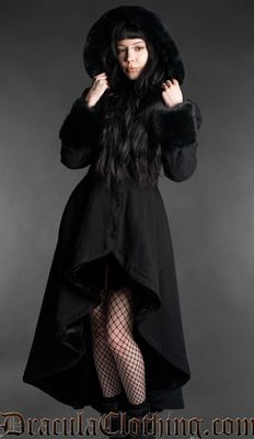 High-Low Wool Winter Coat