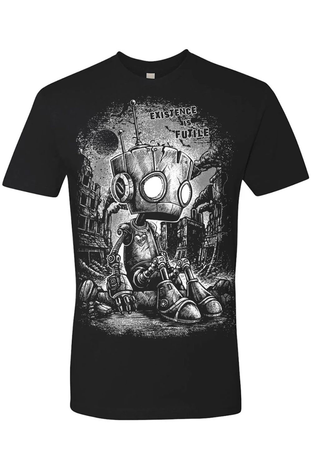 T-Shirt Sad Robot Homme
