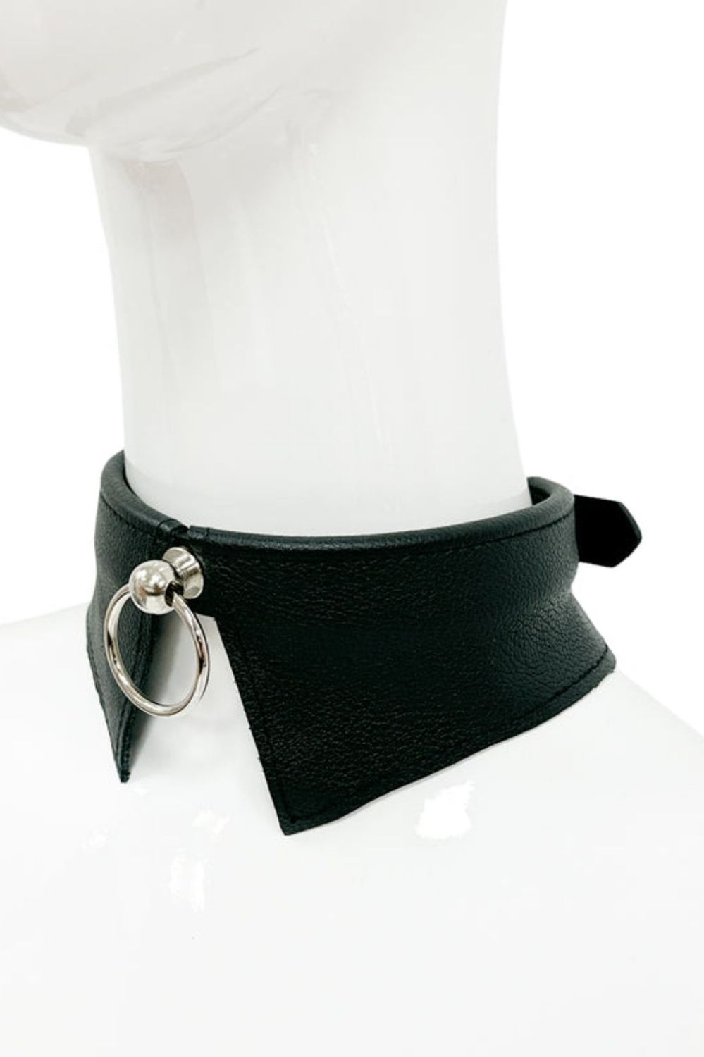 Choker Nœud Papillon en Vrai Cuir FCK500