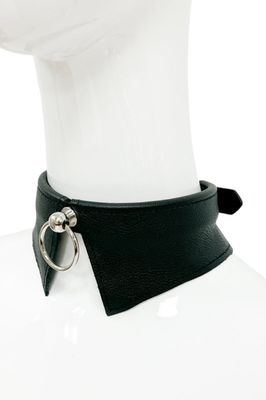 Choker Nœud Papillon en Vrai Cuir FCK500