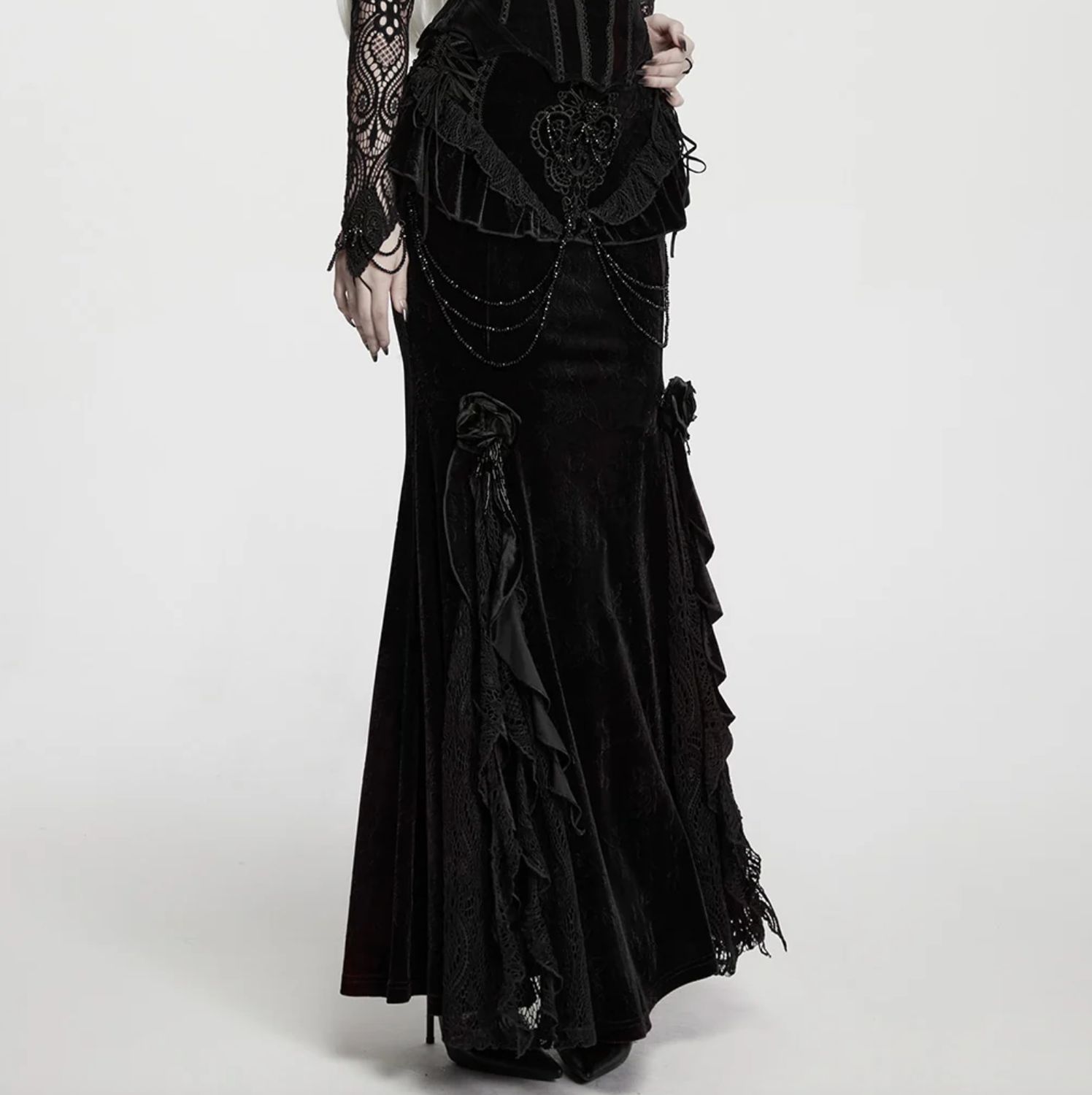 Jupe en Velours WQ-989
