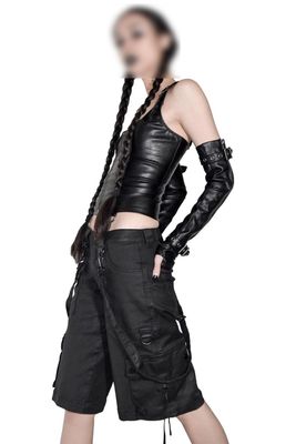 Bustier Hardcore [LS-128matteblk] [NOIR MAT] [PLUS]