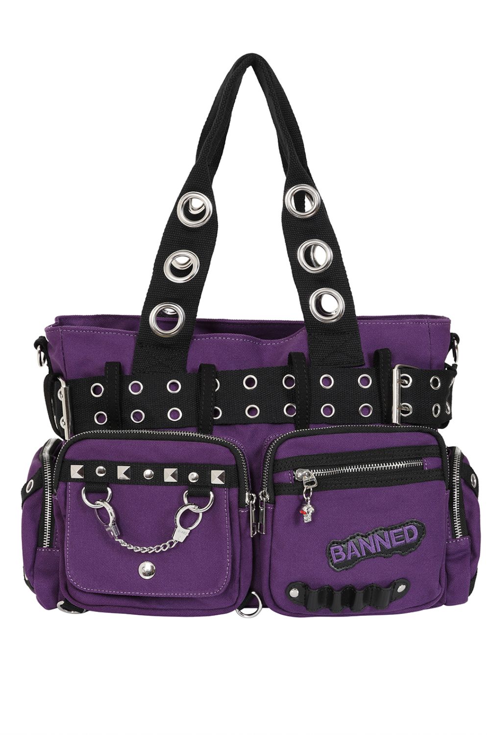 Sacoche Sweet Revenge Handcuff [BBN754] [MAUVE UNI]