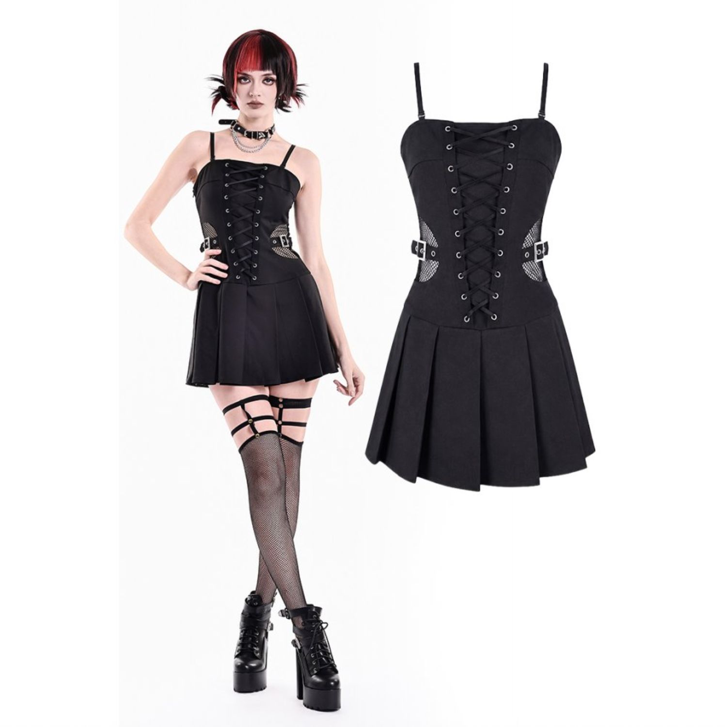 Robe avec Laçage DW1206