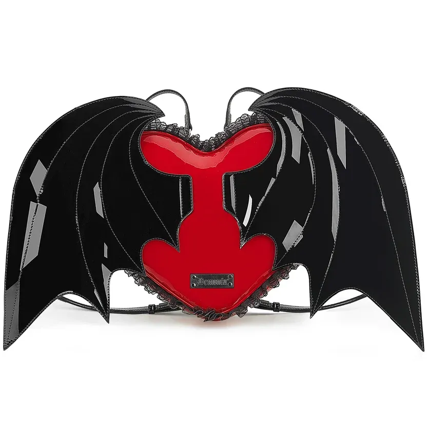 Sacoche Cœur Chauve-Souris HB-214/BR