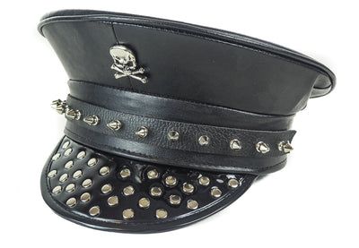 Casquette Militaire avec Studs HT249M