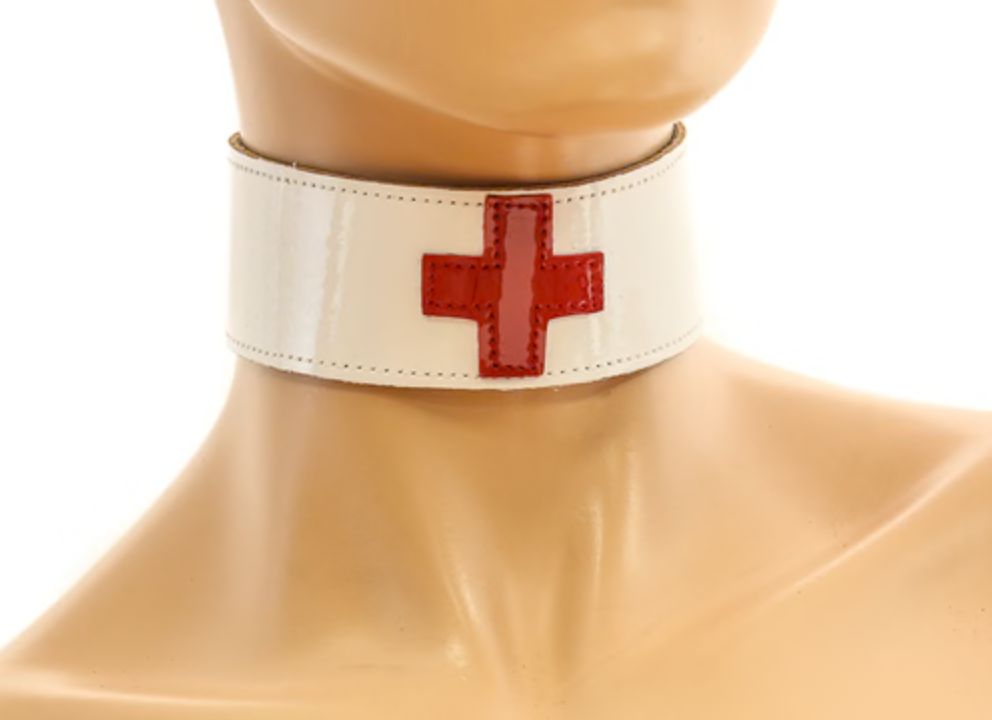 Choker Croix [FC544] [BLANC]