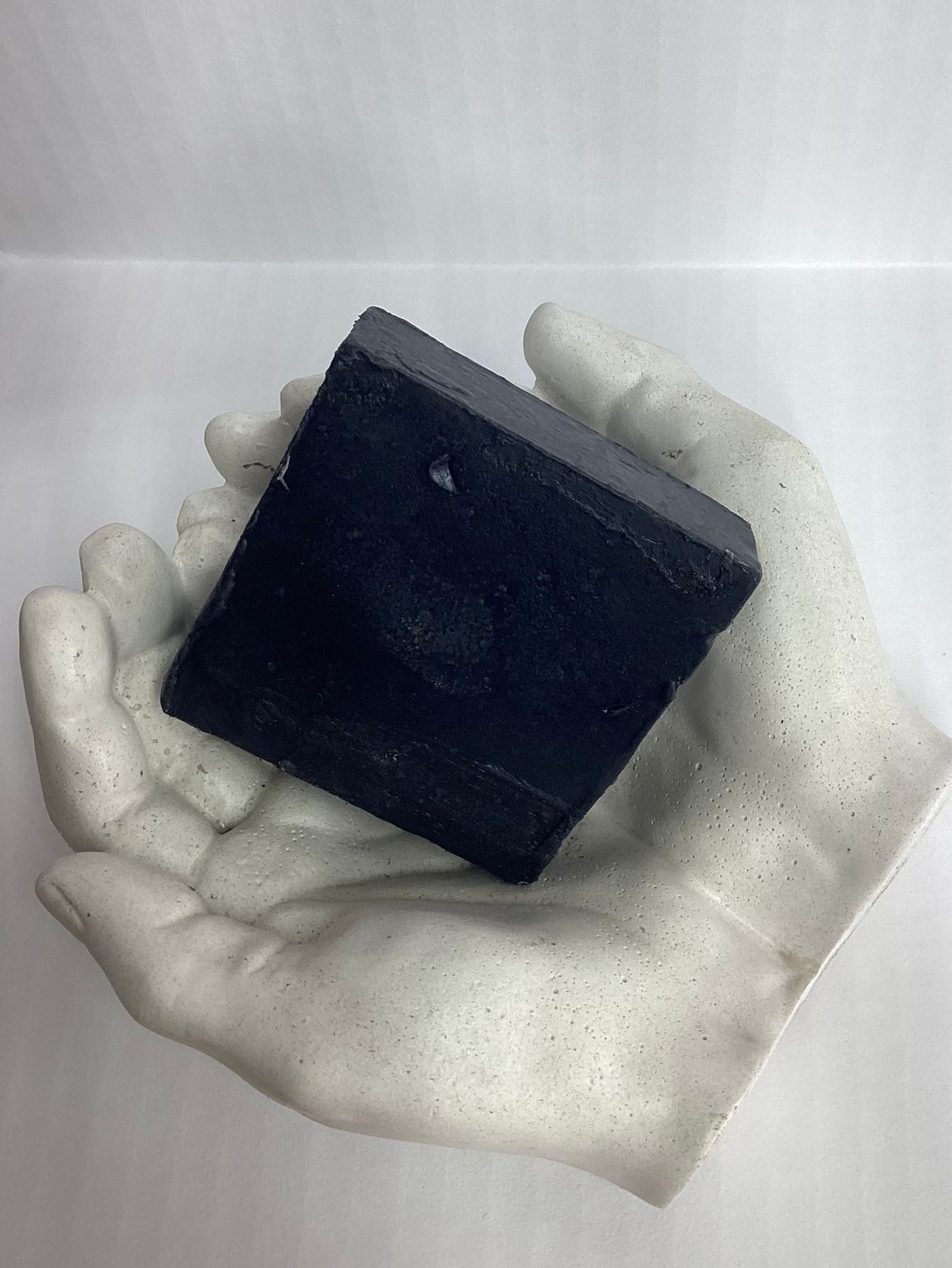 Black soap with charcoal